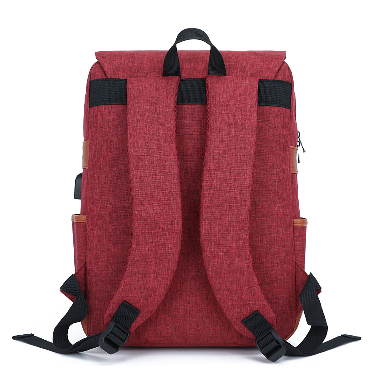 Foto 4 pulgar | Mochila Escolar Con Puerto Carga Usb Con Compartimientos