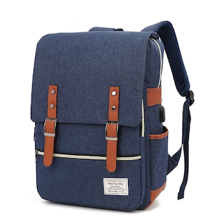 Foto 2 | Mochila Escolar Con Puerto Carga Usb Con Compartimientos