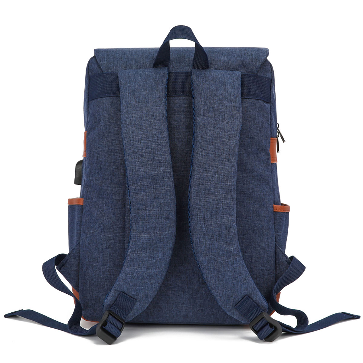 Foto 4 pulgar | Mochila Escolar Con Puerto Carga Usb Con Compartimientos