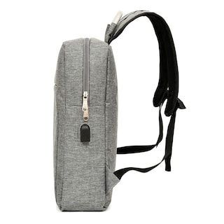 Foto 3 | Mochila Escolar Con Puerto Carga Usb Con Compartimientos