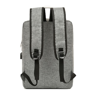 Foto 4 | Mochila Escolar Con Puerto Carga Usb Con Compartimientos