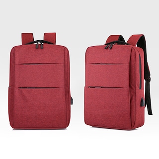 Foto 3 | Mochila Escolar Con Puerto Carga Usb Con Compartimientos