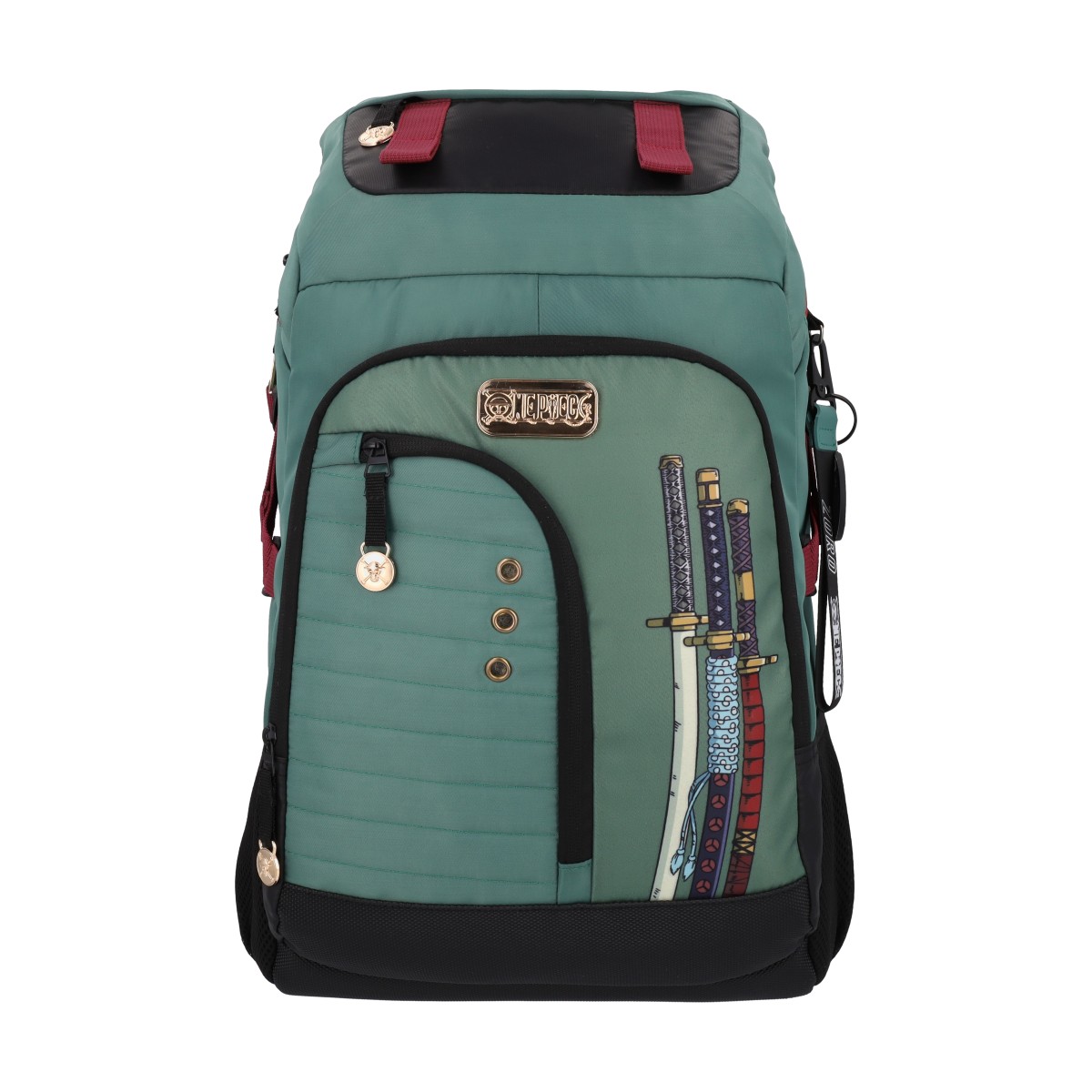 Foto 2 pulgar | Mochila Grande Zoro Premium One Piece Porta Laptop One002-bp194a