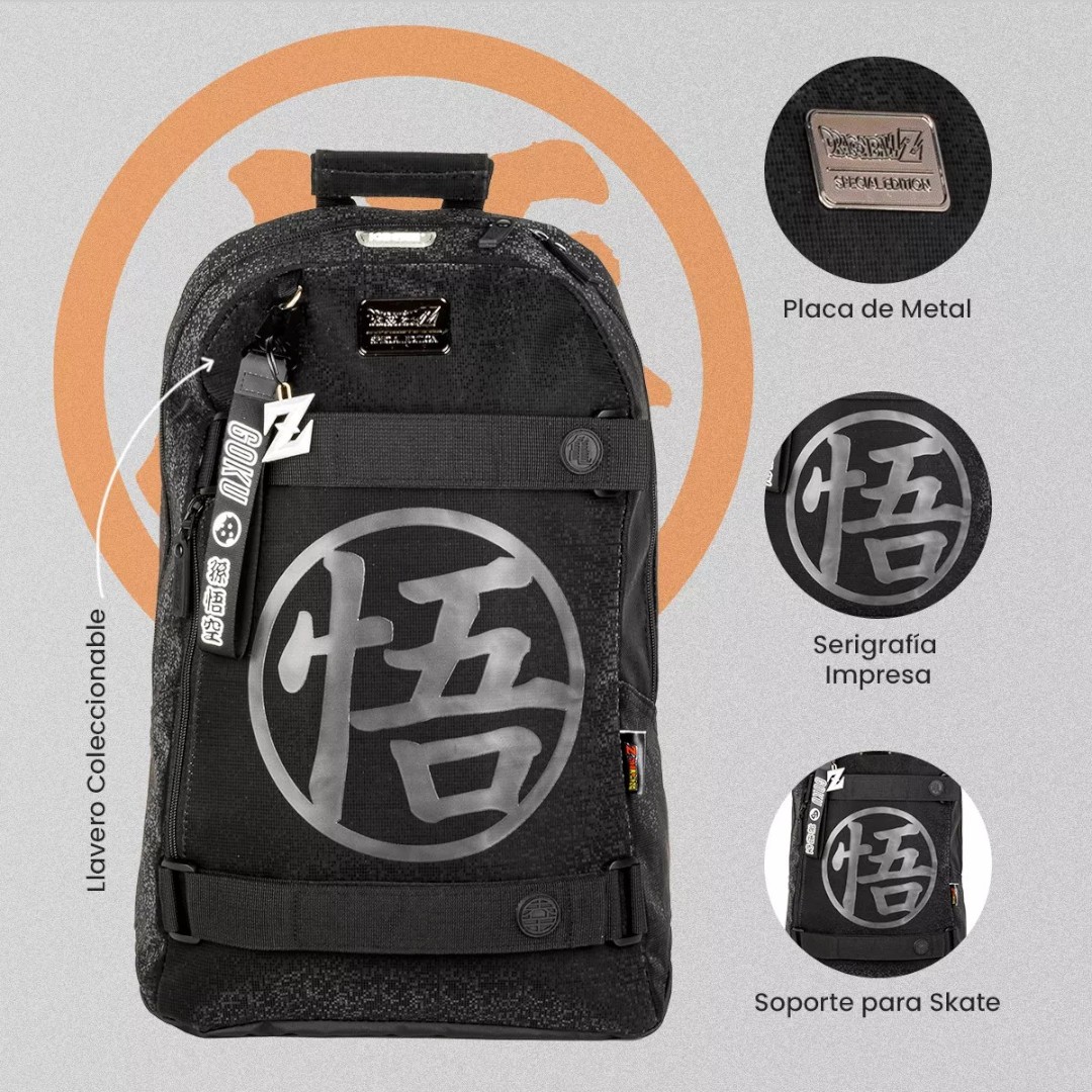 Foto 4 pulgar | Mochila Grande Goku Dragon Ball Yadatex Porta Laptop Dbz060-bp242a