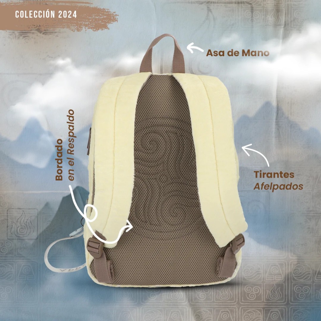 Foto 5 pulgar | Mochila Mediana Avatar Appa Yip Yip Yadatex AVT002-BP225A