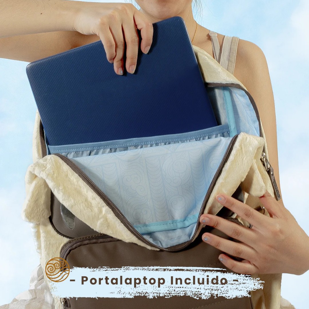 Foto 6 pulgar | Mochila Mediana Avatar Appa Yip Yip Yadatex AVT002-BP225A
