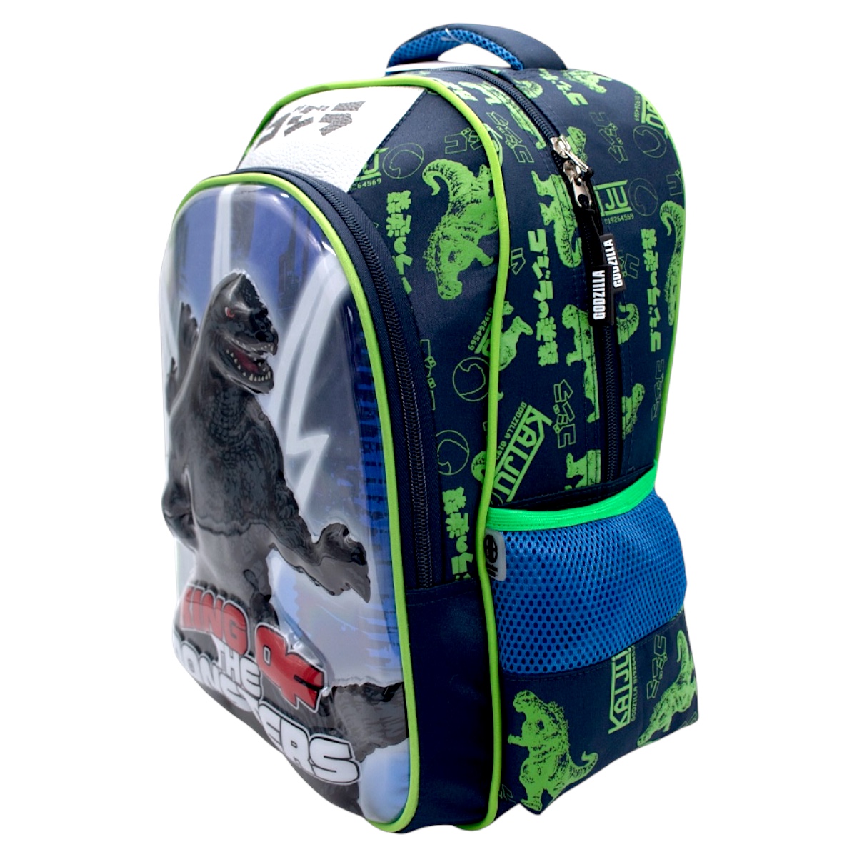 Foto 5 pulgar | Mochila Escolar Primaria Licencia Godzilla Color Marino