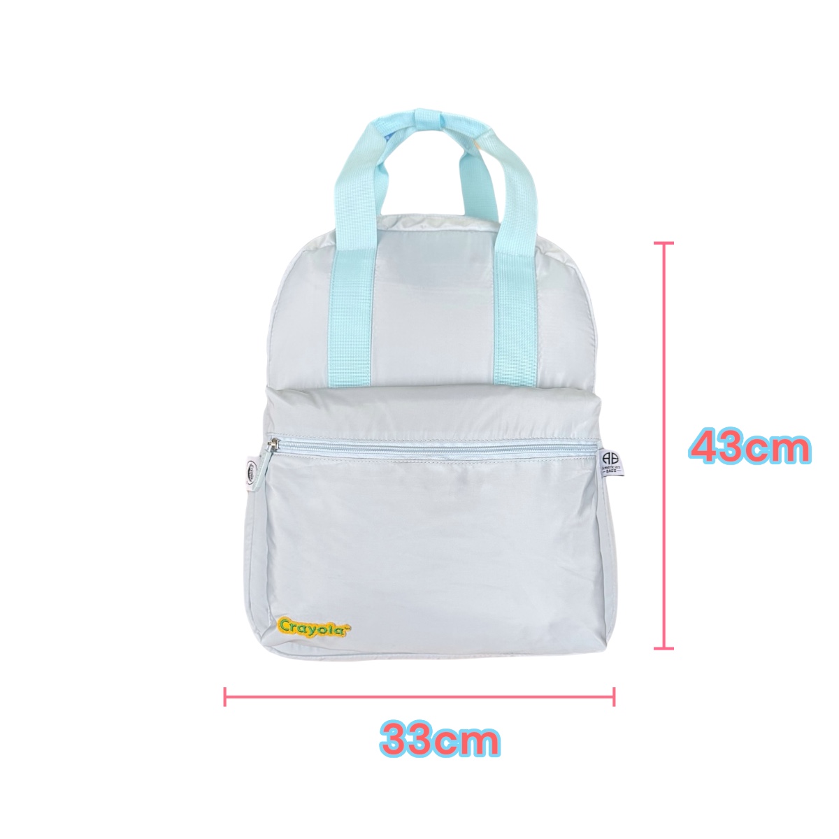 Foto 3 pulgar | Mochila Escolar Crayola Azul con Porta Laptop