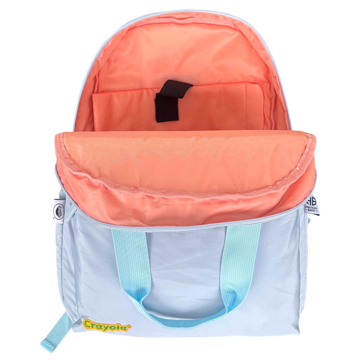 Foto 6 pulgar | Mochila Escolar Crayola Azul con Porta Laptop