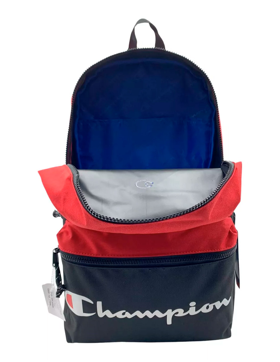 Foto 6 pulgar | Mochila Champion Manuscript Rojo Chf1000620