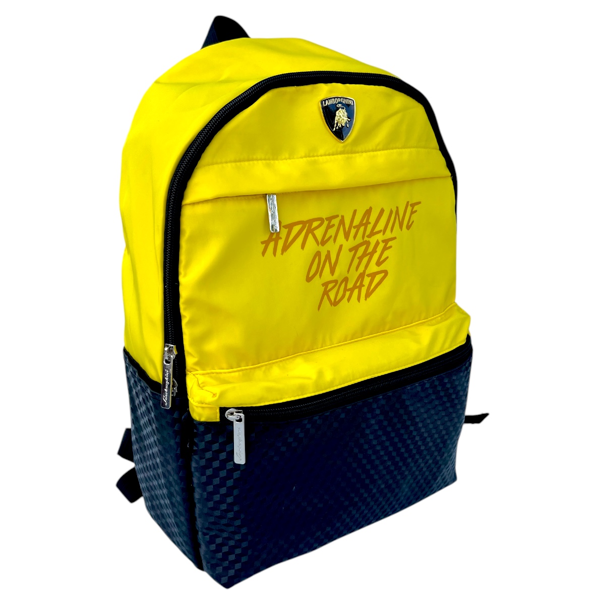 Foto 2 pulgar | Mochila Escolar Porta Laptop Juvenil Lamborghini Color Amarillo