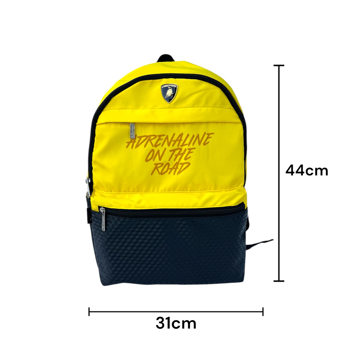 Foto 3 pulgar | Mochila Escolar Porta Laptop Juvenil Lamborghini Color Amarillo