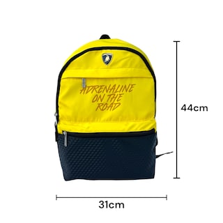 Foto 2 | Mochila Escolar Porta Laptop Juvenil Lamborghini Color Amarillo