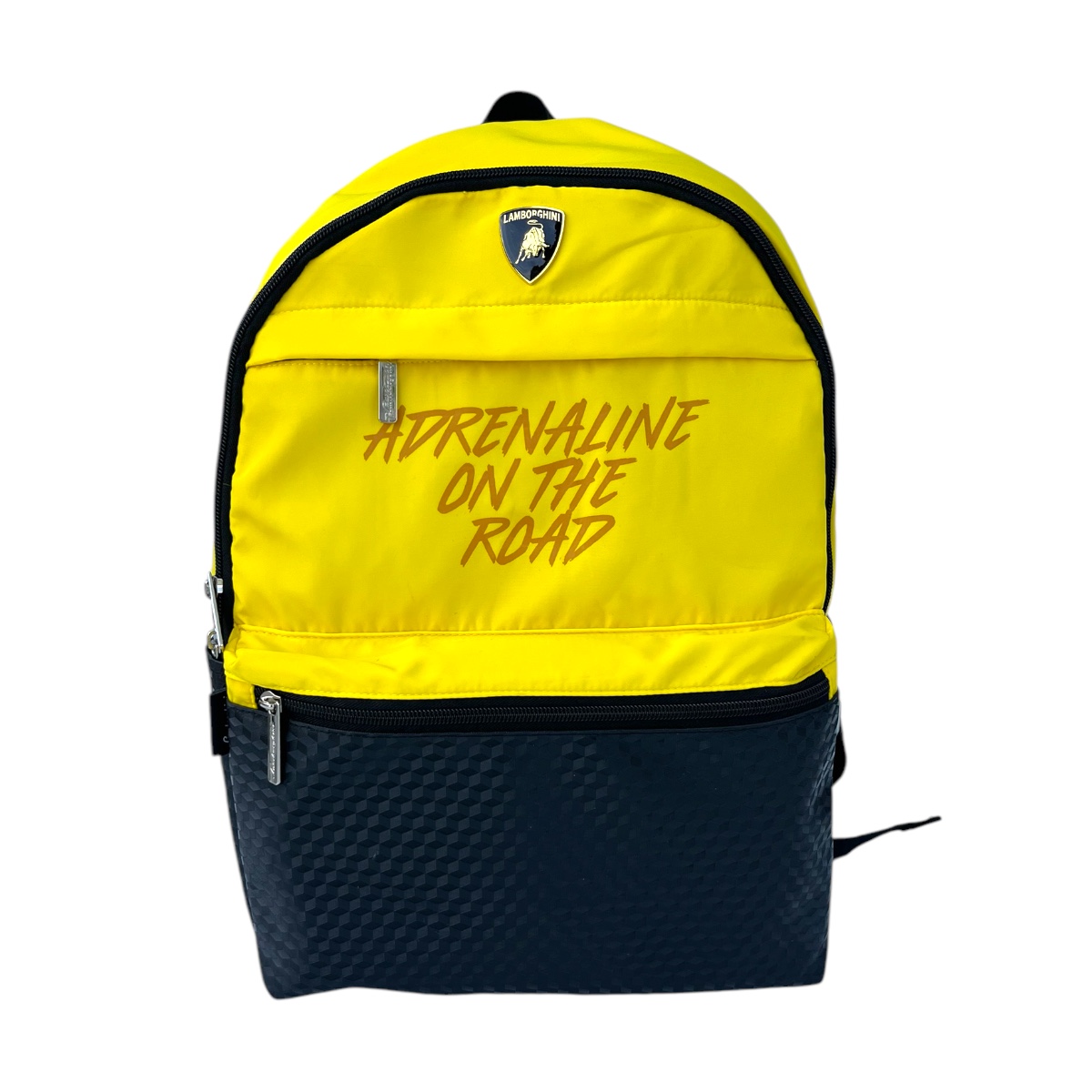 Foto 6 pulgar | Mochila Escolar Porta Laptop Juvenil Lamborghini Color Amarillo