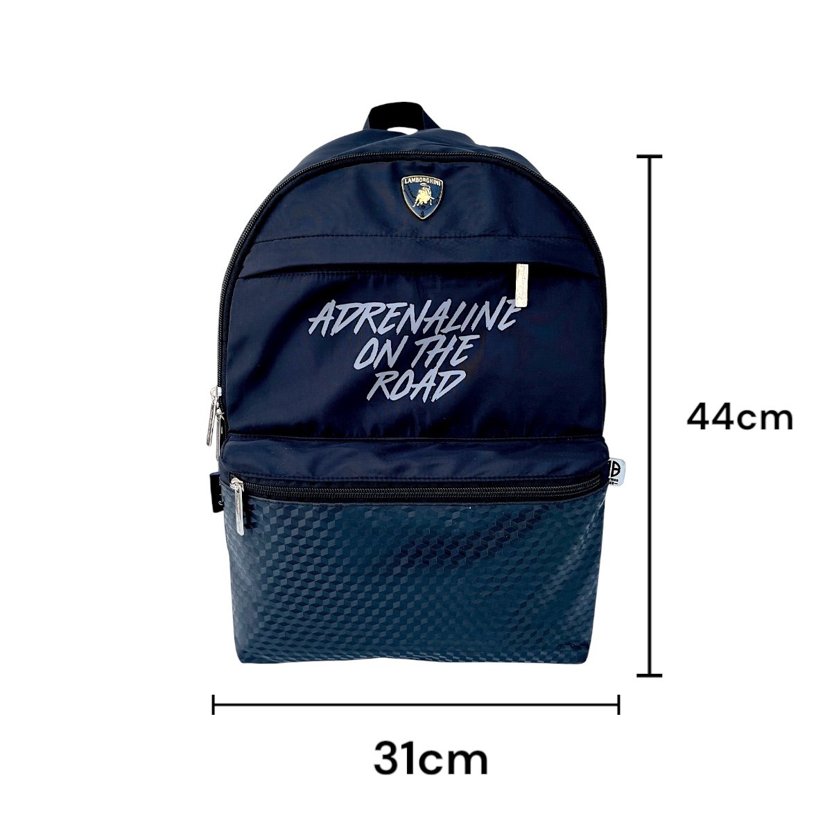 Foto 3 pulgar | Mochila Porta Laptop Escolar Juvenil Lamborghini Color Negro