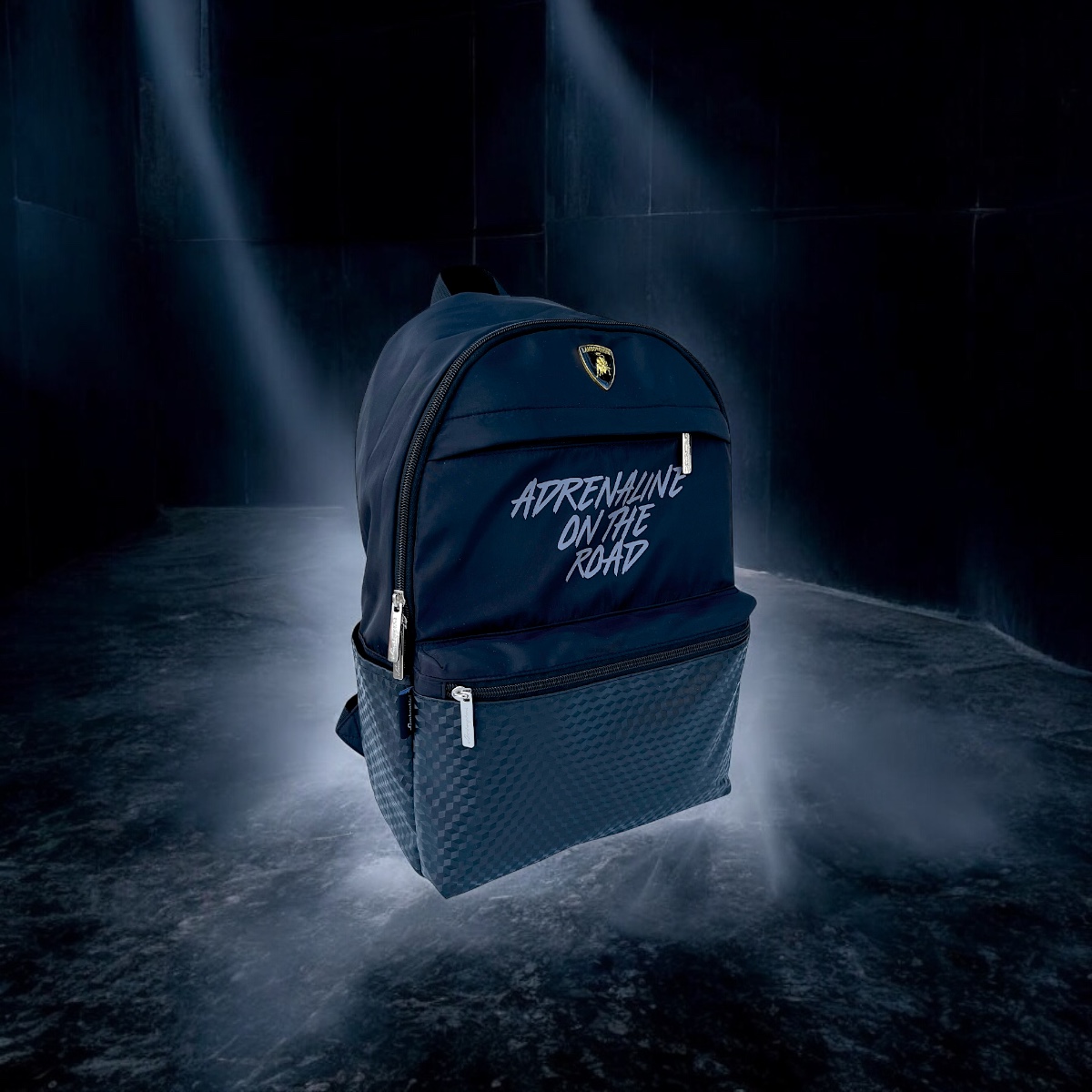 Foto 4 pulgar | Mochila Porta Laptop Escolar Juvenil Lamborghini Color Negro