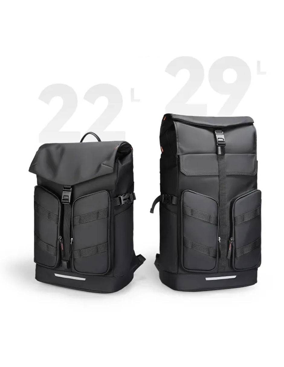 Foto 6 pulgar | Mochila Sport Mark Ryden 9779 Color Negro Repelente Al Agua