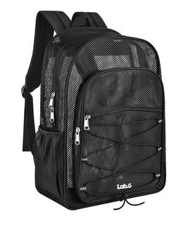 Foto 1 | Mochila De Viaje Lab.g Impermeable De Malla Pesada, Negro