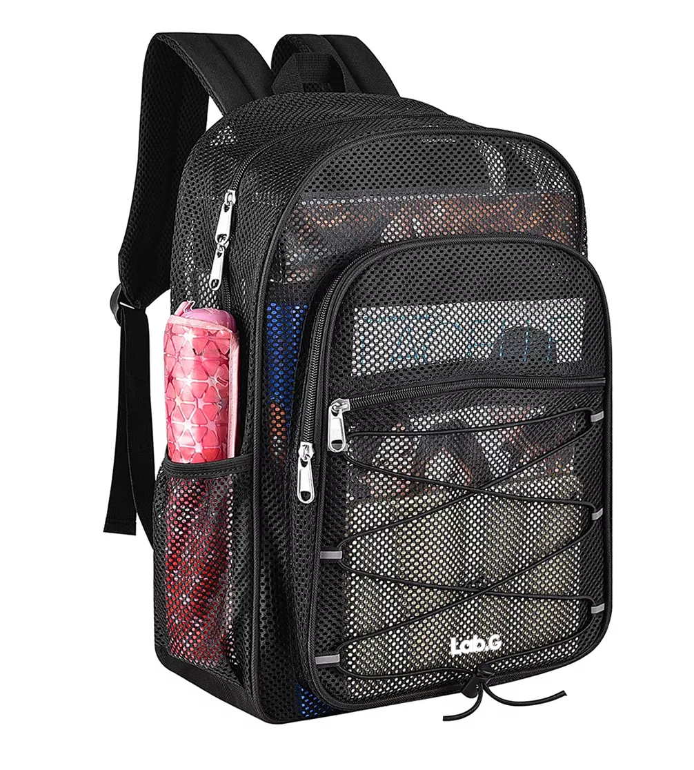 Foto 5 pulgar | Mochila De Viaje Lab.g Impermeable De Malla Pesada, Negro