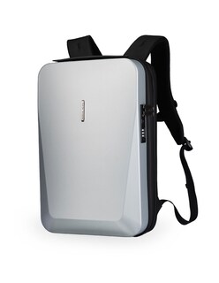 Foto 1 | Mochila Futurista Marca Mark Ryden Modelo 7612 Color Plateado Tapa Dura Repelente Al Agua