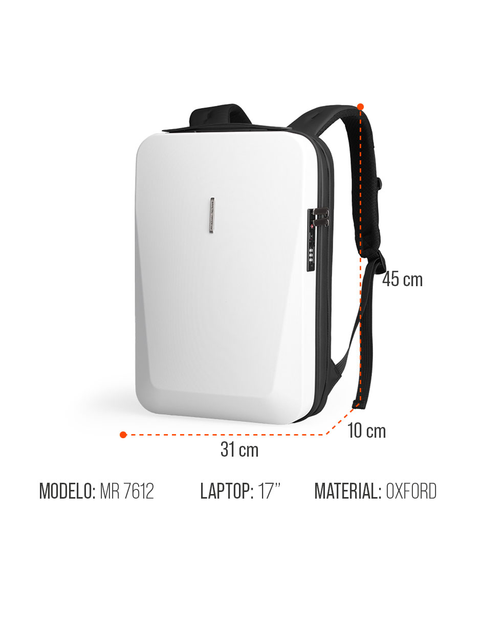 Foto 9 pulgar | Mochila Mark Ryden Modelo Blanco Tapa Dura