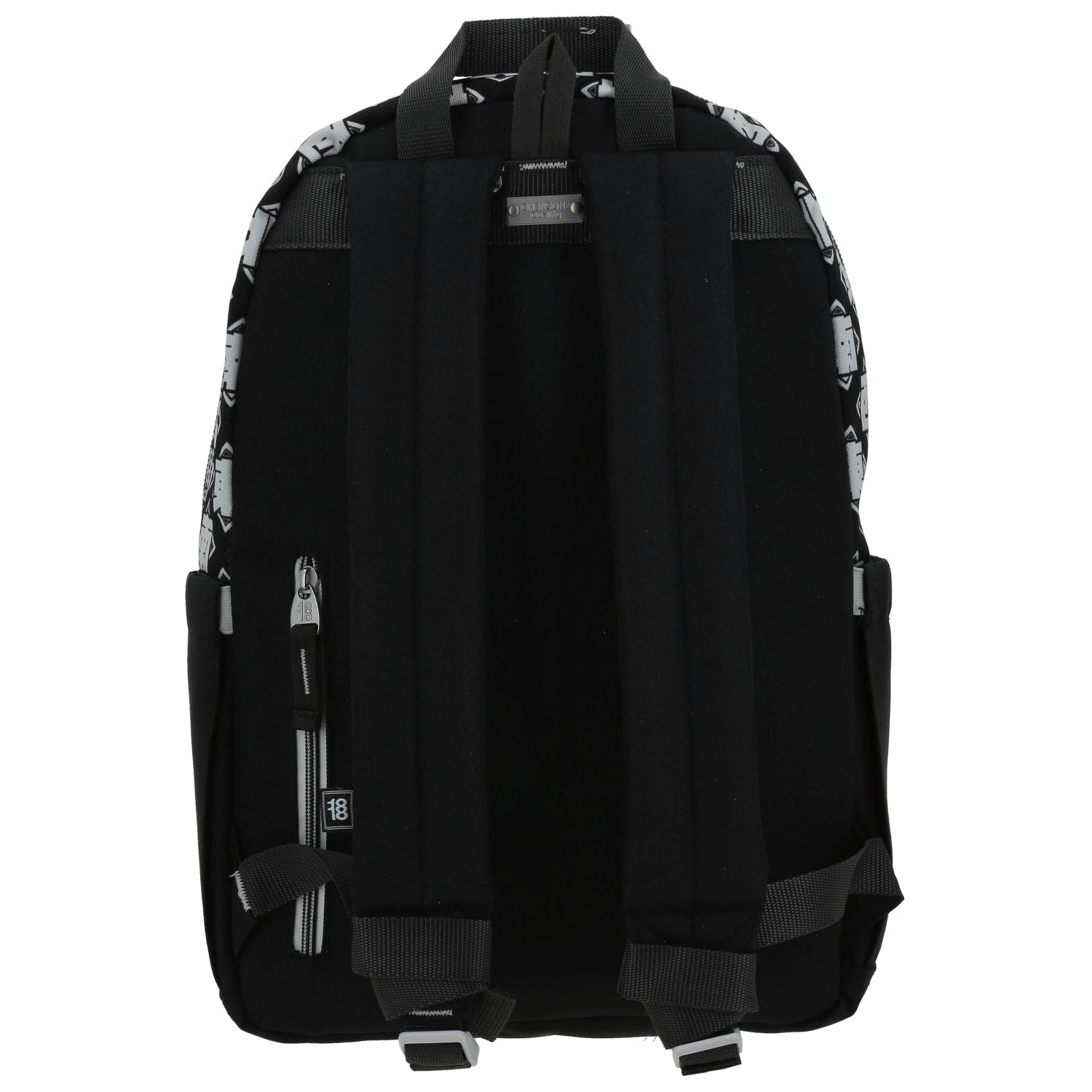 Foto 5 pulgar | Mochila Negra Grande Con Diseño De Rombos 1818 Baldur