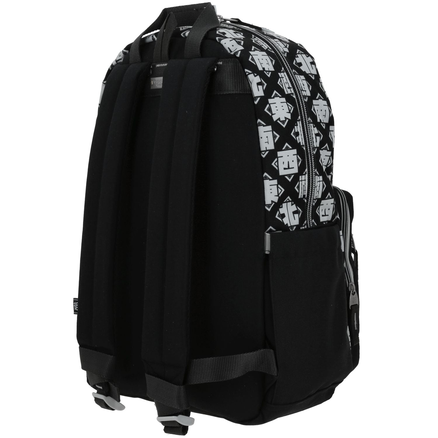 Foto 6 pulgar | Mochila Negra Grande Con Diseño De Rombos 1818 Baldur