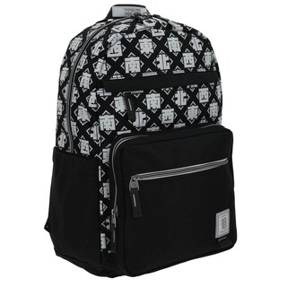Foto 6 | Mochila Negra Grande Con Diseño De Rombos 1818 Baldur