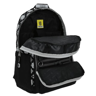 Foto 7 | Mochila Negra Grande Con Diseño De Rombos 1818 Baldur