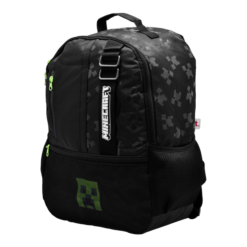 Foto 8 pulgar | Mochila Juvenil Microsoft Minecraft 26 L