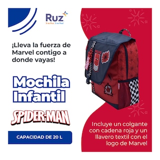 Foto 4 | Mochila Primaria Infantil Marvel Spider-man 20 L