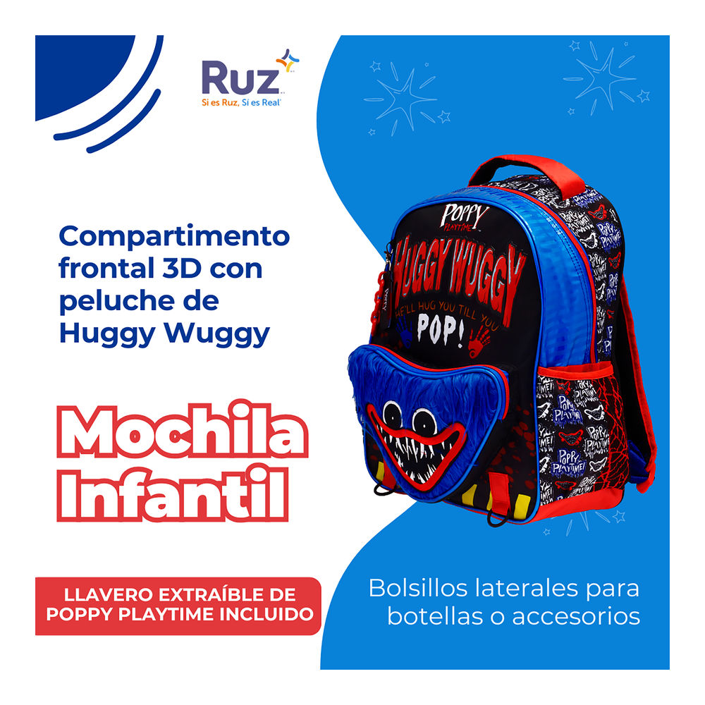 Foto 5 pulgar | Mochila Primaria Infantil Mob Entertainment Poppy Playtime 20 L