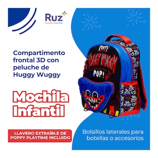 Foto 4 | Mochila Primaria Infantil Mob Entertainment Poppy Playtime 20 L