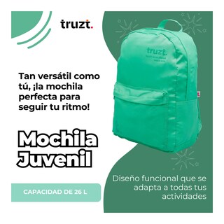Foto 4 | Mochila Juvenil Ruz Truzt 26 L