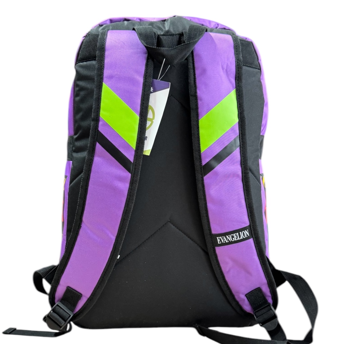 Foto 6 pulgar | Mochila Porta Laptop Escolar Anime Evangelion Eva-01 Color Morado