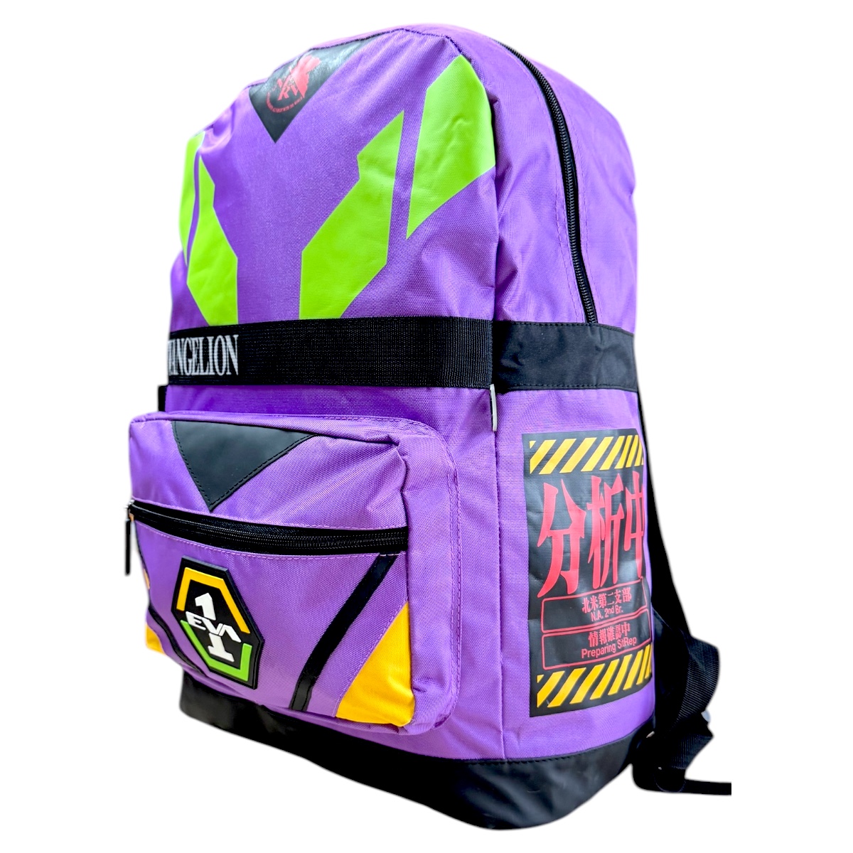 Foto 6 | Mochila Porta Laptop Escolar Anime Evangelion Eva-01 Color Morado