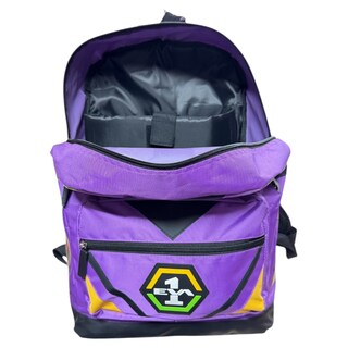 Foto 8 | Mochila Porta Laptop Escolar Anime Evangelion Eva-01 Color Morado
