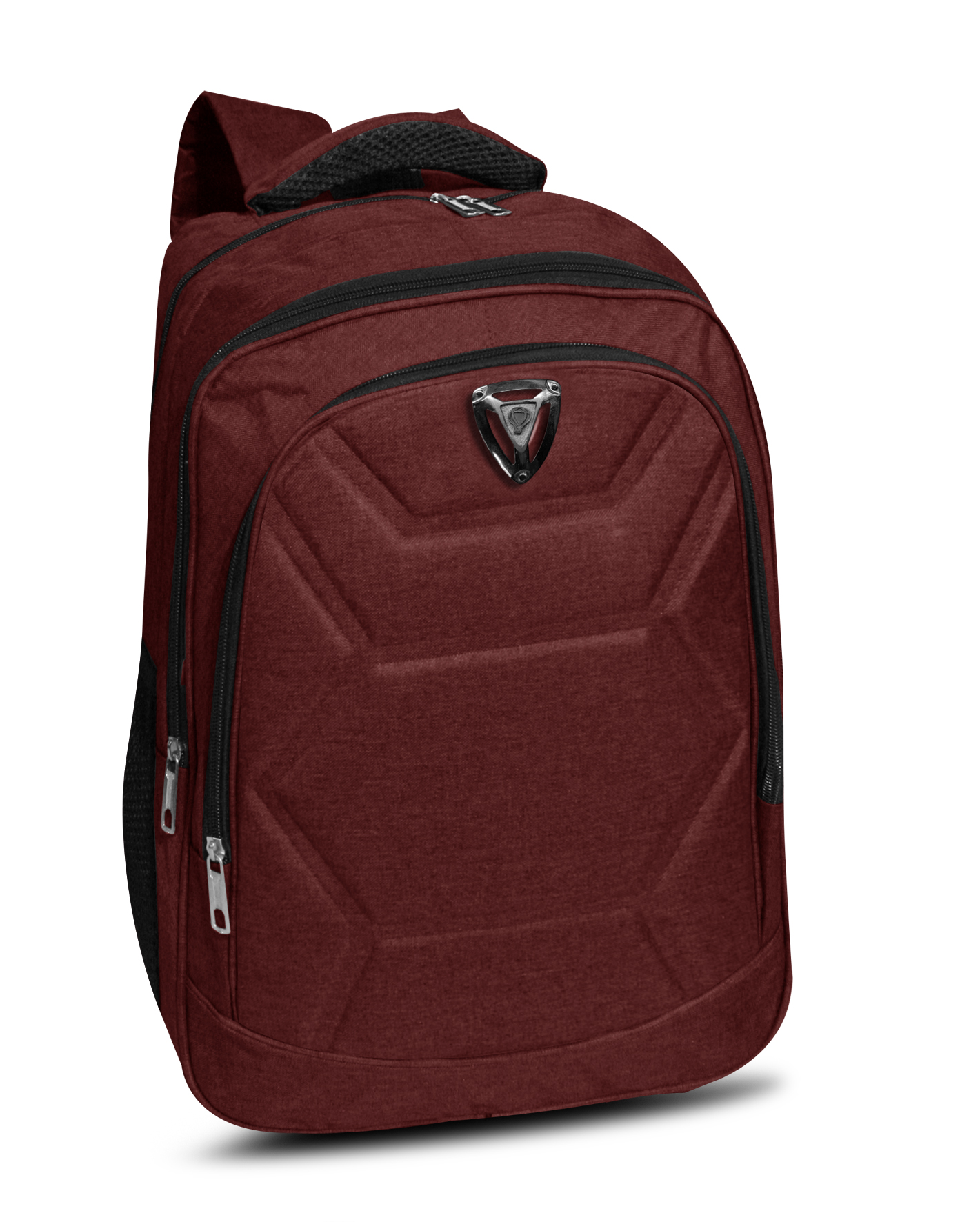 Backpack Con Panel De Eva Mccarthy  Modelo Mc-022/7 Rojo
