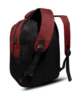 Foto 3 | Backpack Con Panel De Eva Mccarthy Modelo Mc-022/7 Rojo