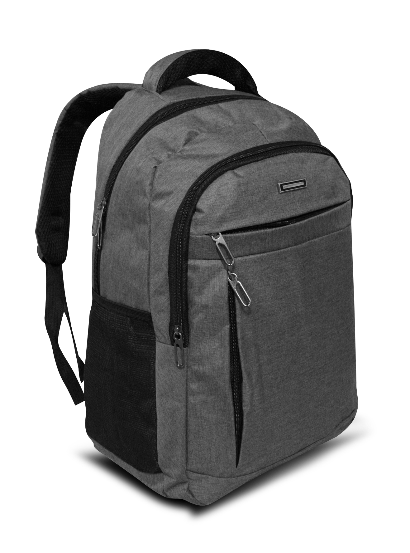 Foto 3 pulgar | Backpack Con Panel De Eva Mccarthy  Modelo Mc-022/10 Gris