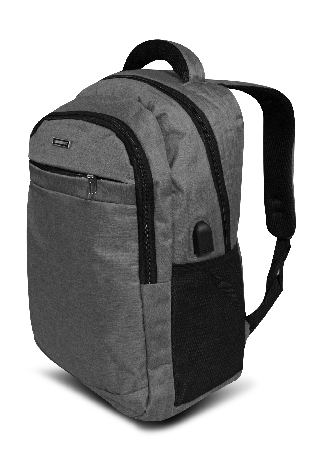 Foto 4 pulgar | Backpack Con Panel De Eva Mccarthy  Modelo Mc-022/10 Gris
