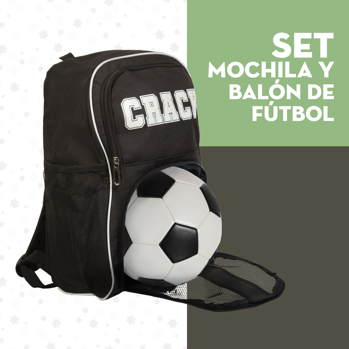 Foto 5 pulgar | Mochila Deportiva Mima2 Con Compartimento Para Balón O Tenis + Balón Incluido