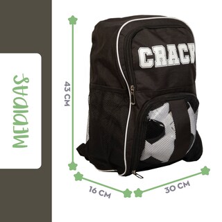 Foto 7 | Mochila Deportiva Mima2 Con Compartimento Para Balón O Tenis + Balón Incluido