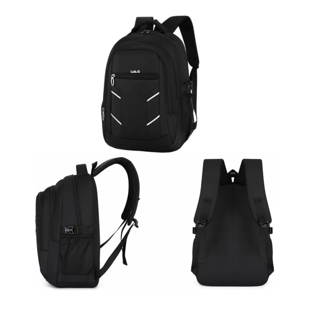 Foto 4 pulgar | Mochila Juvenil Gran Capacidad Impermeable Lab.g,  Negro