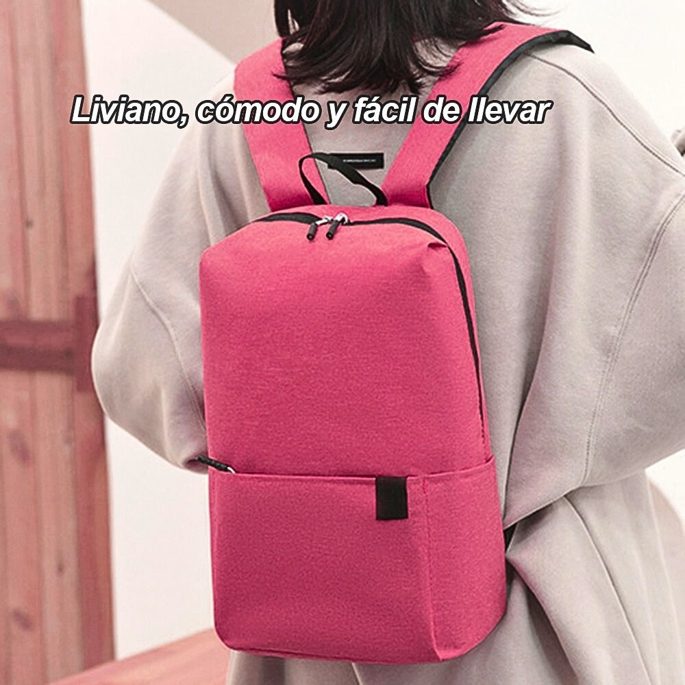 Foto 4 pulgar | Mini Mochila Para Niños Color Rosa