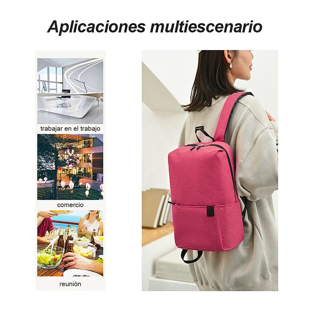 Foto 8 pulgar | Mini Mochila Para Niños Color Rosa