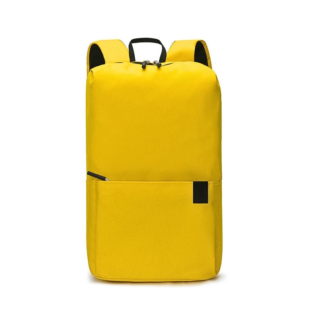 Mini Mochila Para Niños Color Amarillo