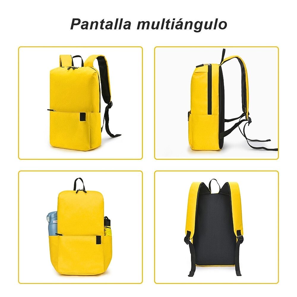 Foto 5 | Mini Mochila Para Niños Color Amarillo