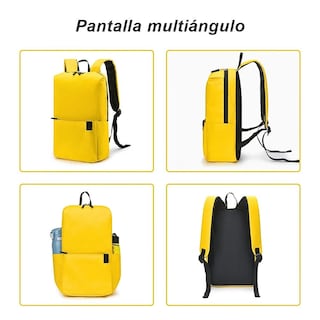 Foto 5 | Mini Mochila Para Niños Color Amarillo