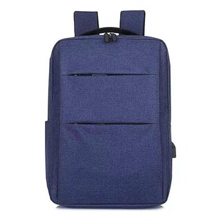 Foto 2 | Mochila Escolar Con Puerto Carga Usb Con Compartimientos Azul